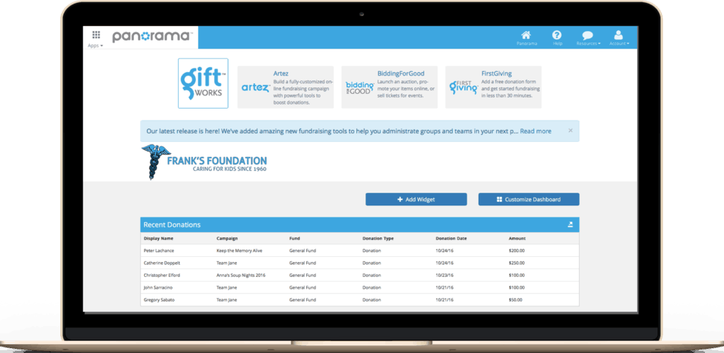 Introducing Panorama Your Smart One Stop Fundraising Platform